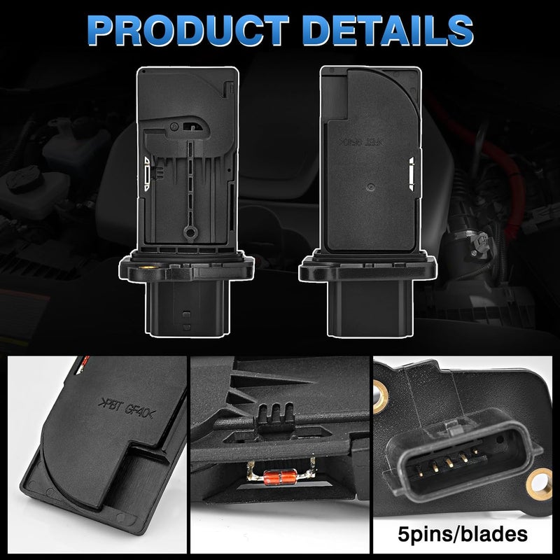 TOP-MAX Mass Air Flow Sensor MAF Meter Replacement for Nissan Altima 13-16| Sentra 13-15| Pathfinder 14-15| Infiniti M35h 12-13| Q50 14-18|Q70 14-18| QX60 14-17, OE#22680-1MG0A - Image 3
